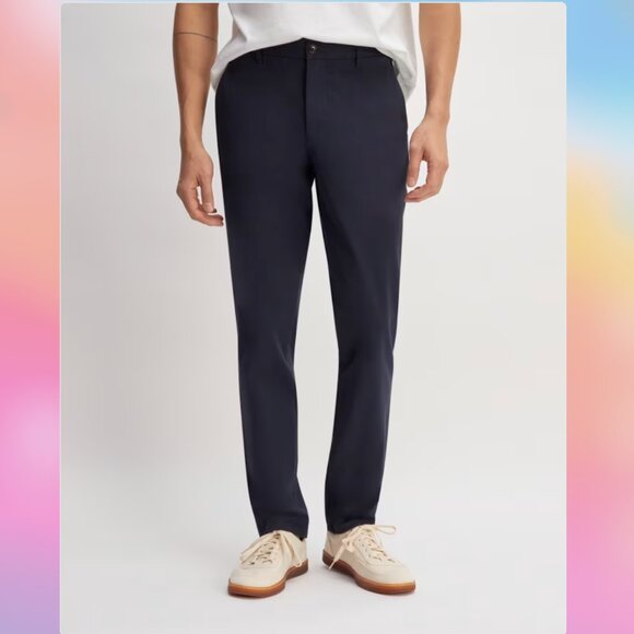 Everlane The Performance Chino / Navy / Athletic Fit / 32in 28L - Picture 1 of 7